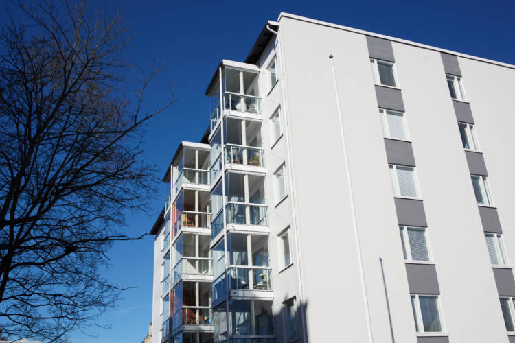 Samppalinnan Validia-talo ulkoapäin.