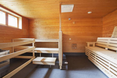 Muotialan Validia-talon sauna.
